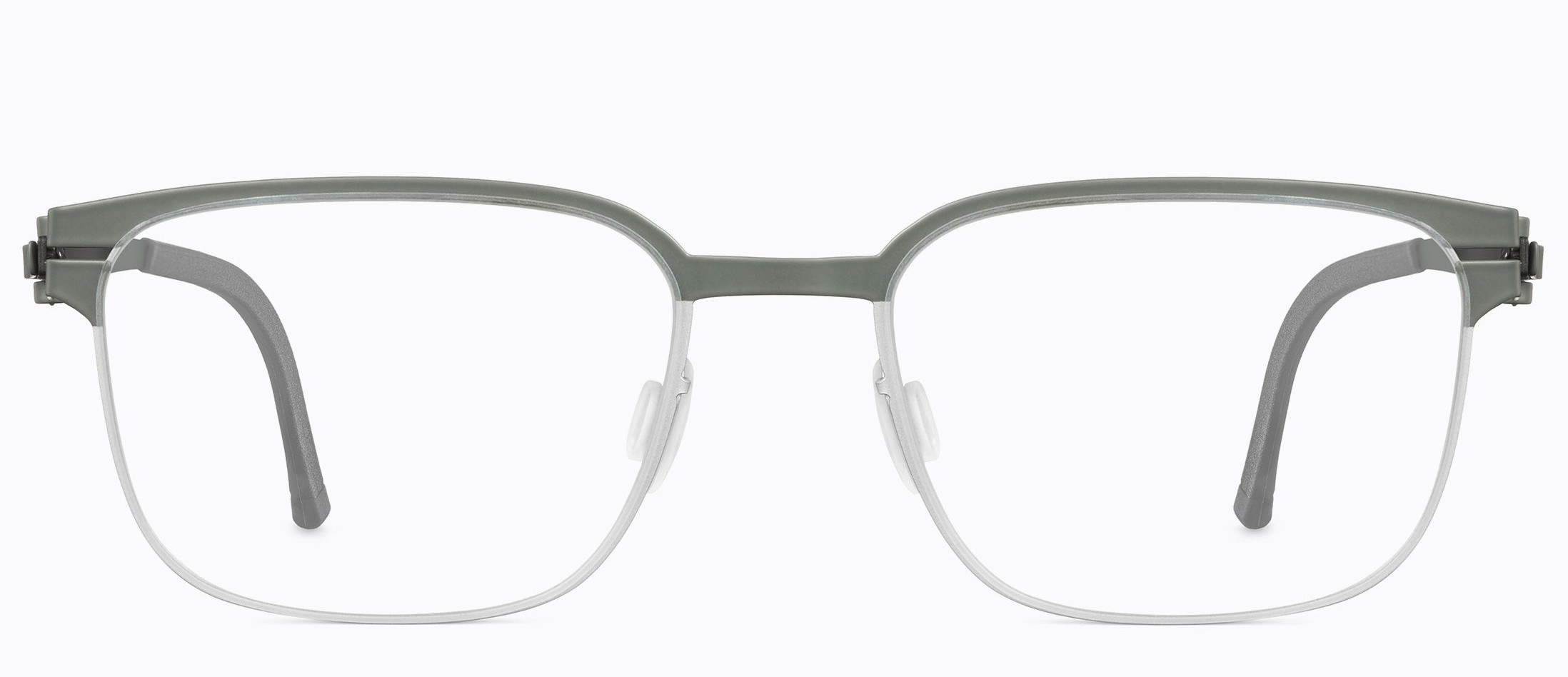 deep olive/titanium