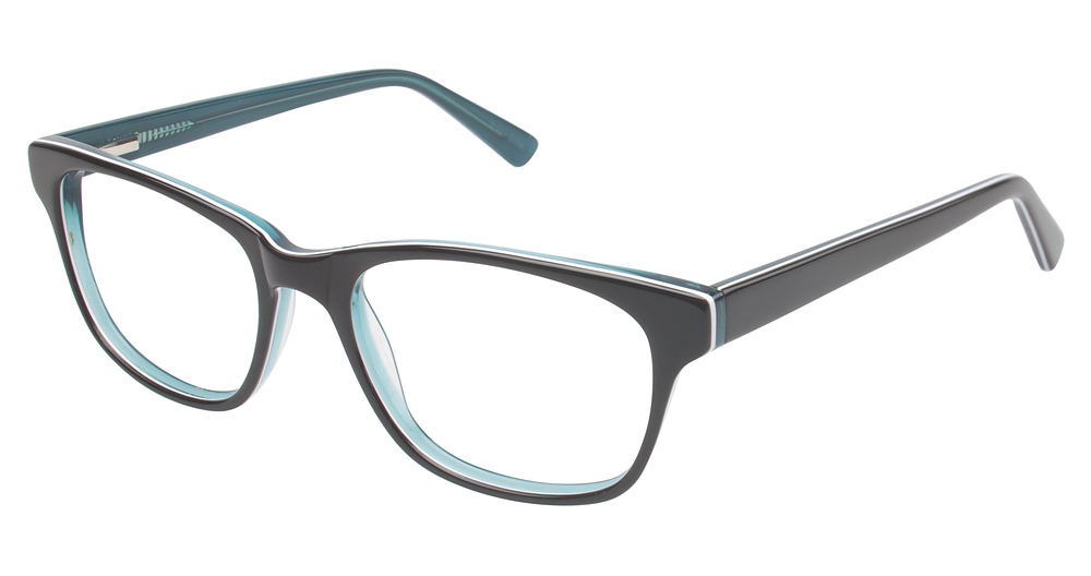 Black / Turquoise