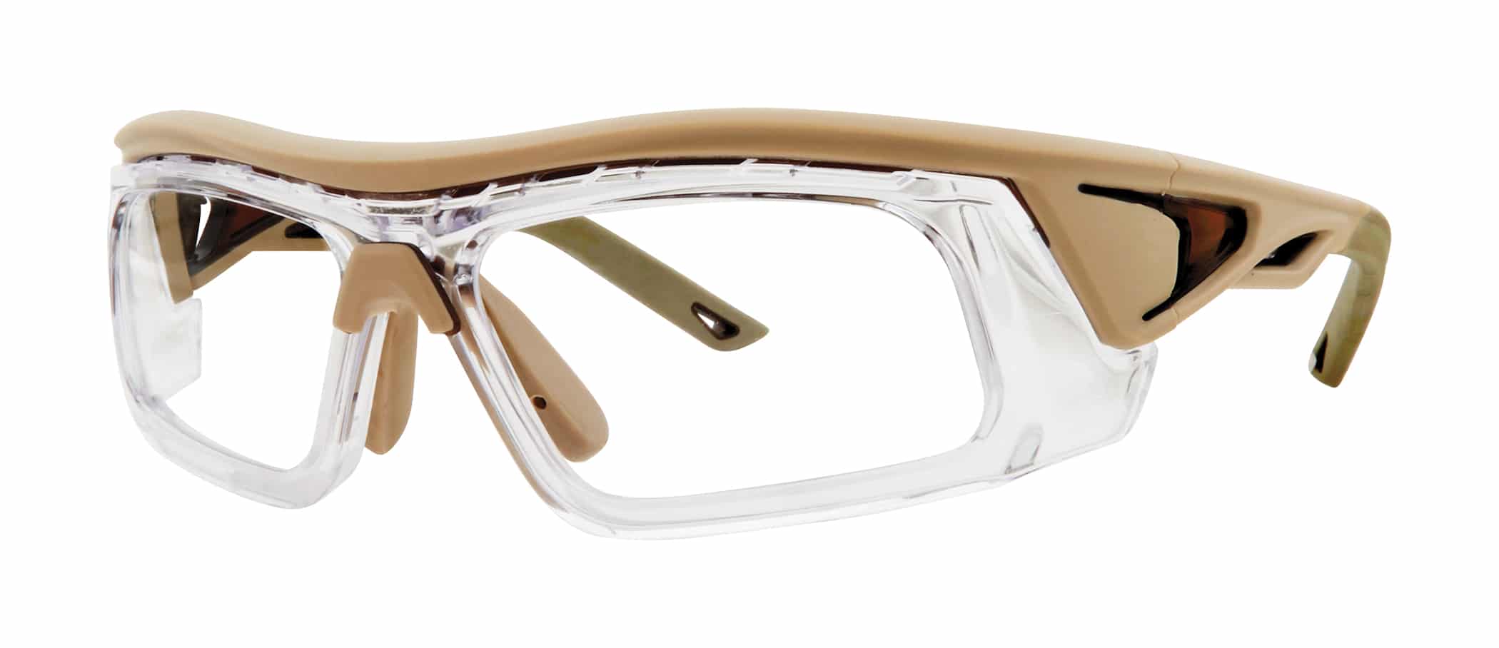 Tan w/ Clear carrier