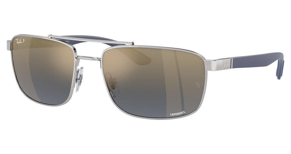 SILVER / BLUE MIRROR GOLD POLAR