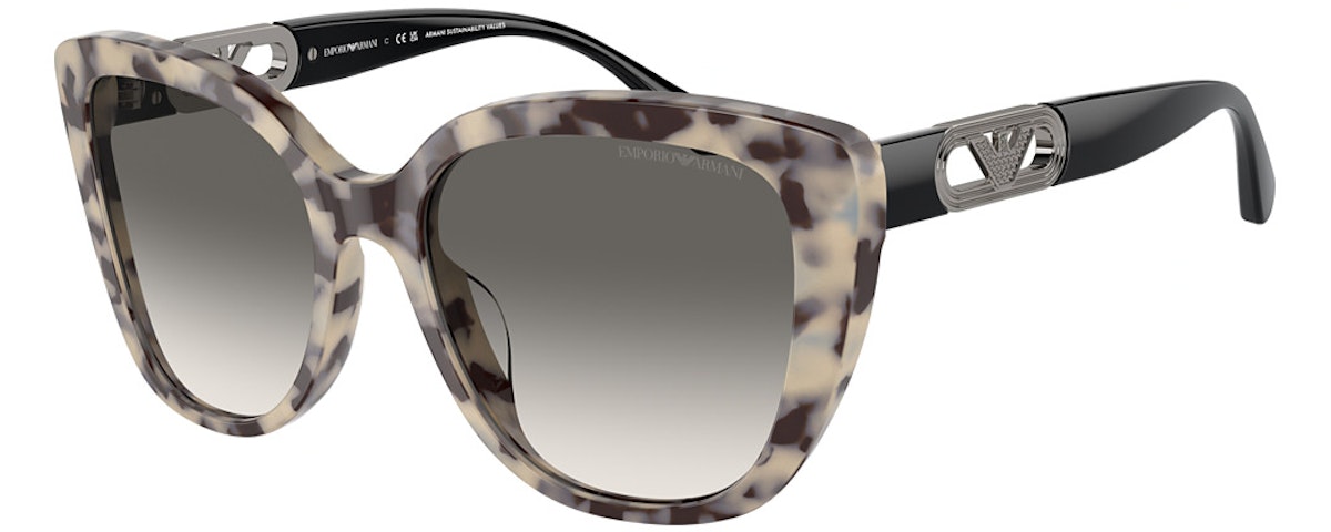 SHINY HAVANA CREAM / GRADIENT GREY