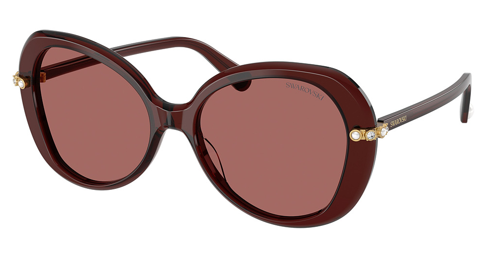 TRANSPARENT BURGUNDY / DARK VIOLET