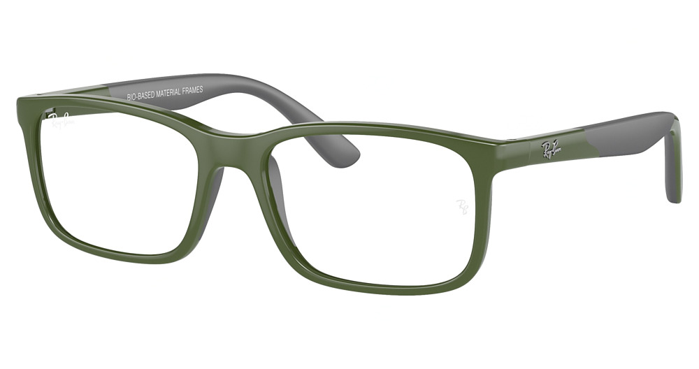 GREEN ON RUBBER GRAY
