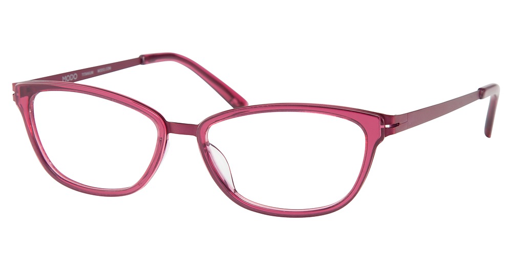 Modo 4506 round eyeglasses in Wine