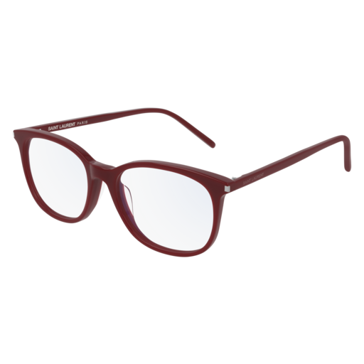 Saint Laurent SL 307/F cateye eyeglasses in Burgundy
