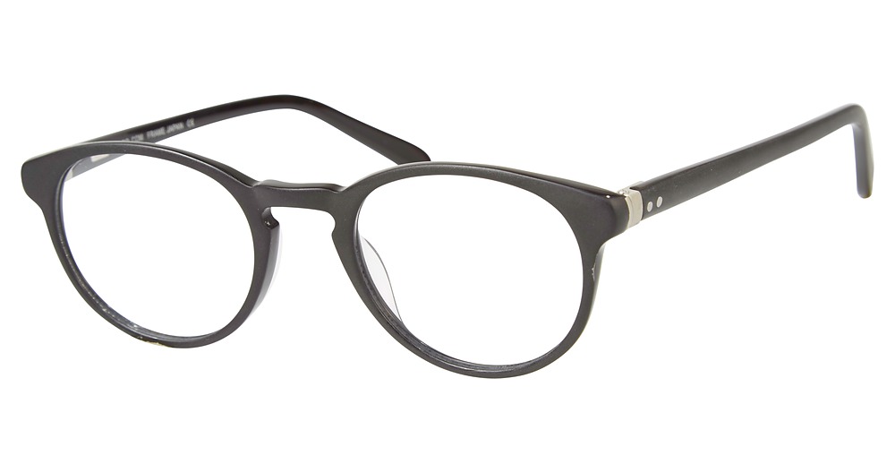 Modo 6514 round eyeglasses in Matte Black