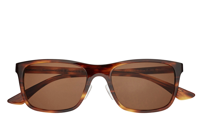Brown Horn with Brown Lenses