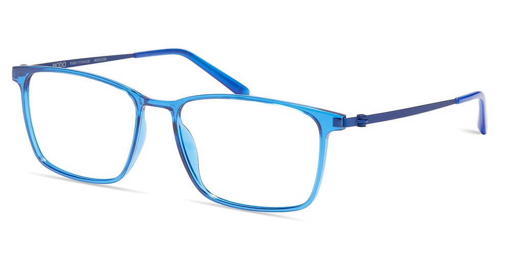 Modo 7025 rectangle eyeglasses in Blue