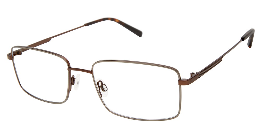 gunmetal/brown