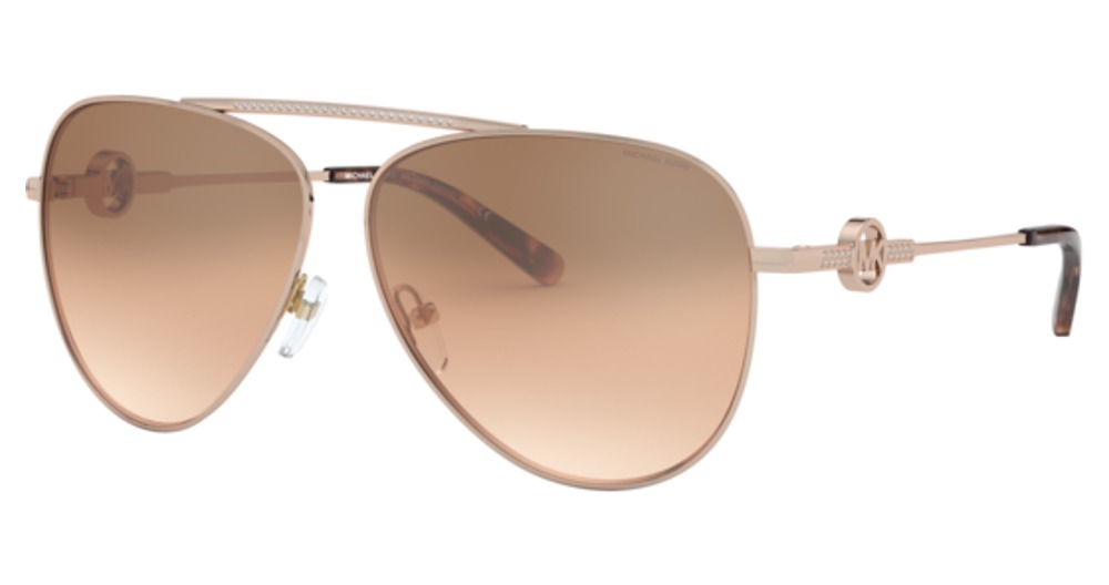 ROSE GOLD / Brown Mirror Silver Gradient