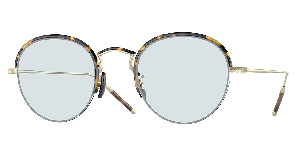 BRUSHED GOLD/TORTOISE / DEMO LENS BLUE WASH