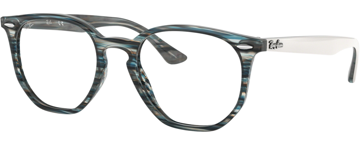 BLUE/GREY STRIPPED