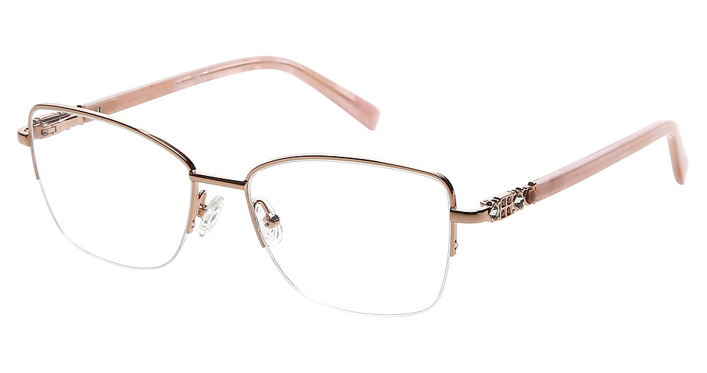 shiny rose gold