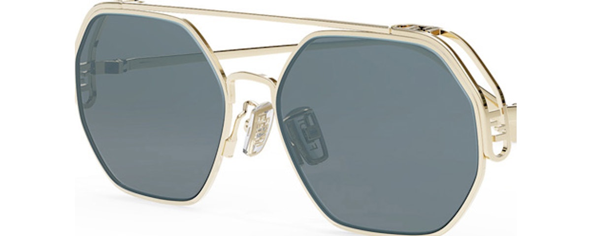 Shiny Gold, Lenses Blue