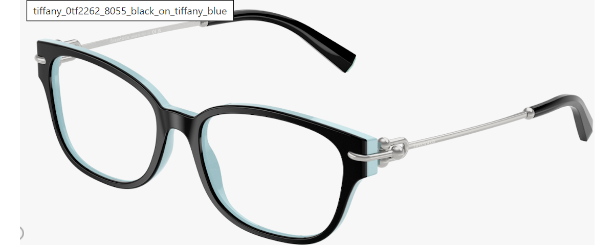 BLACK ON TIFFANY BLUE