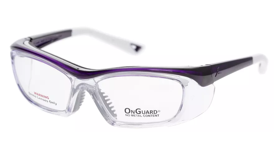 Purple/White