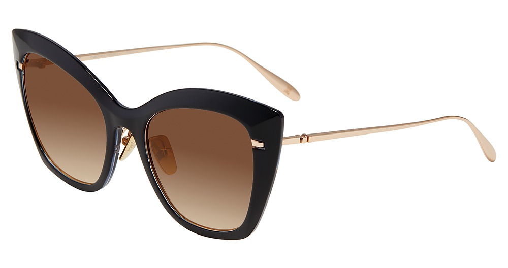 Carolina Herrera SHN608M cateye sunglasses in Black 0300