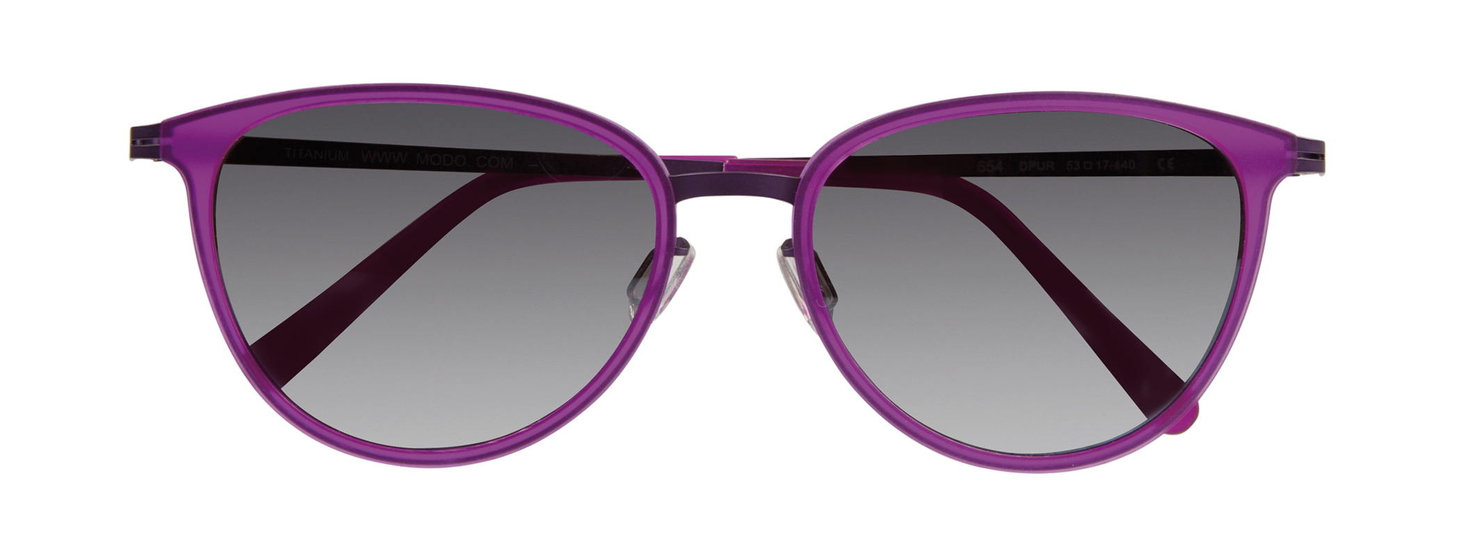 Modo 654 irregular sunglasses in Dark Purple