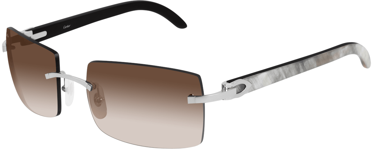 SILVER / WHITE / BROWN