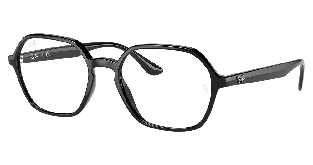 Ray-Ban RX4361VF irregular eyeglasses in Black