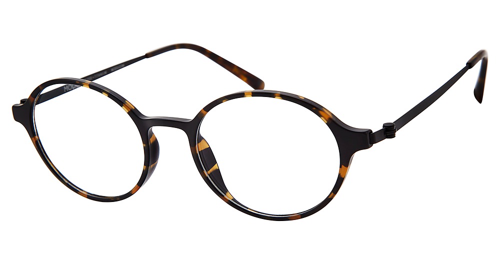 Modo 7018 round eyeglasses in Brown Tortoise