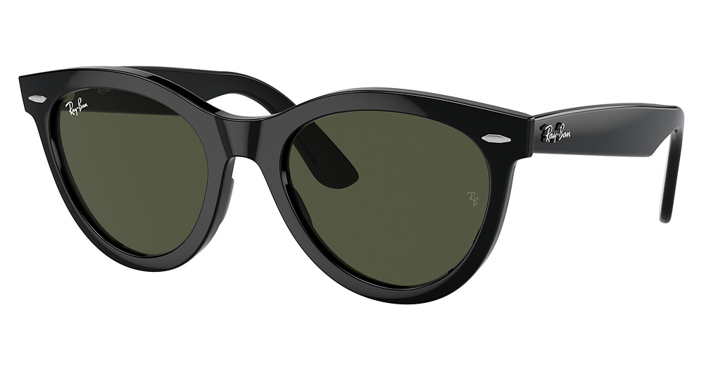 Ray-Ban RB2241 WAYFARER WAY sunglasses in Black/Green