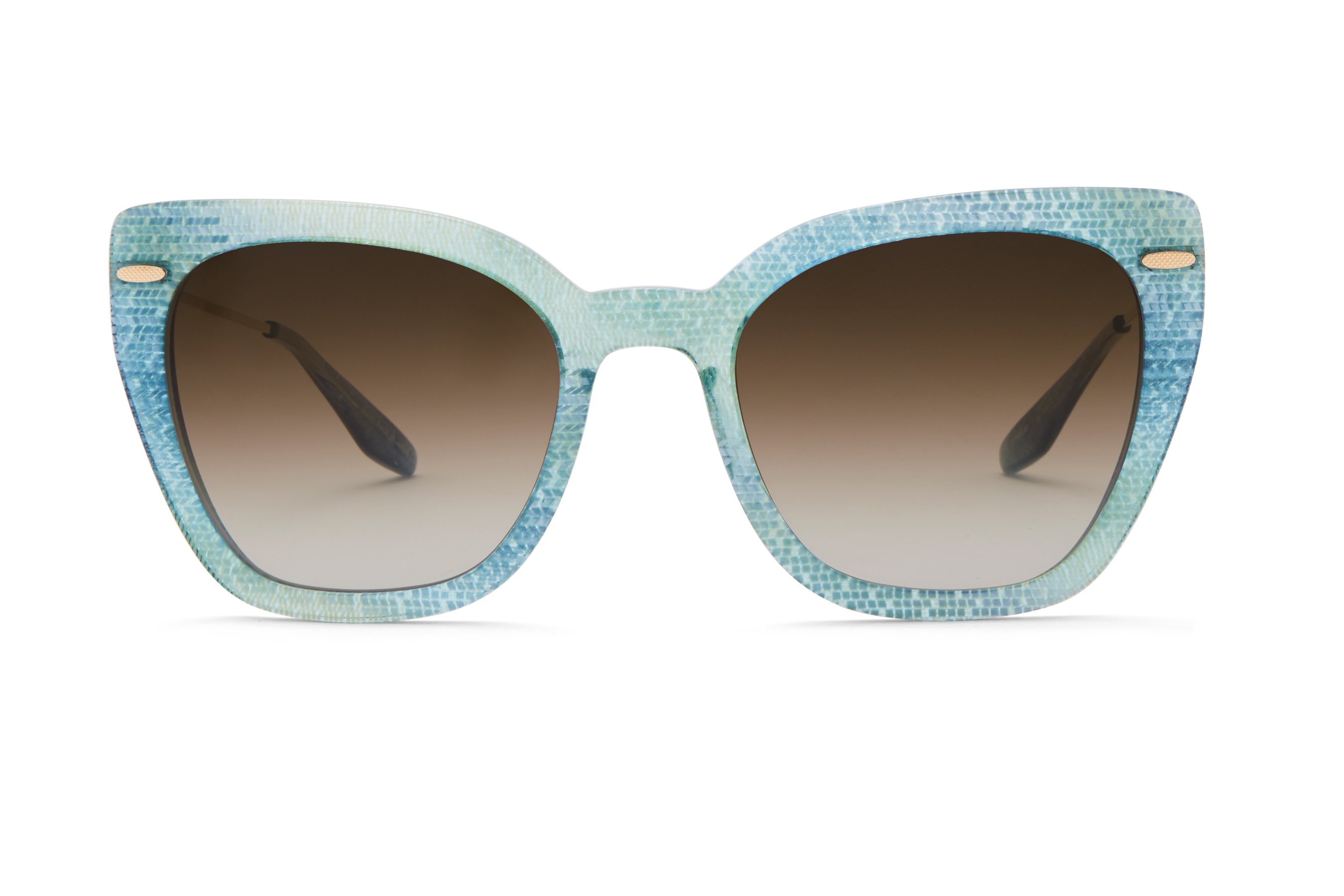 Sparkling Aqua / Gold / Smokey Topaz