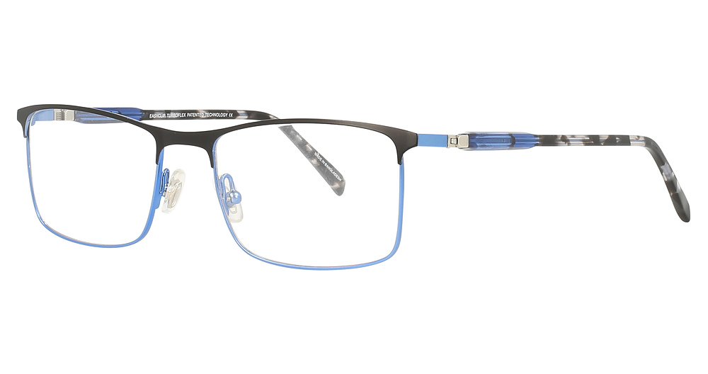 Satin Black & Light Blue / Blue & Demi Blue
