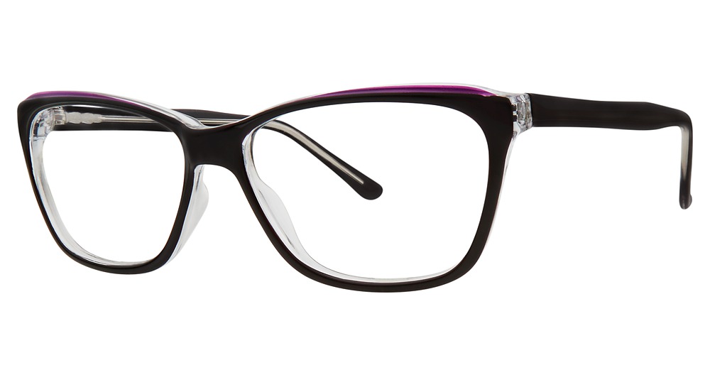 black/plum