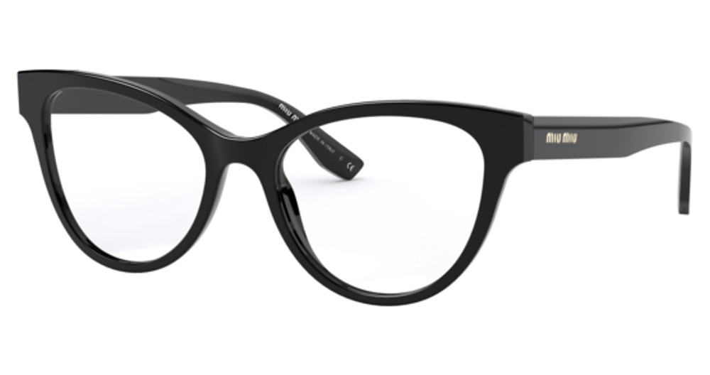 Miu Miu MU 01TV CORE COLLECTION cateye eyeglasses in Black
