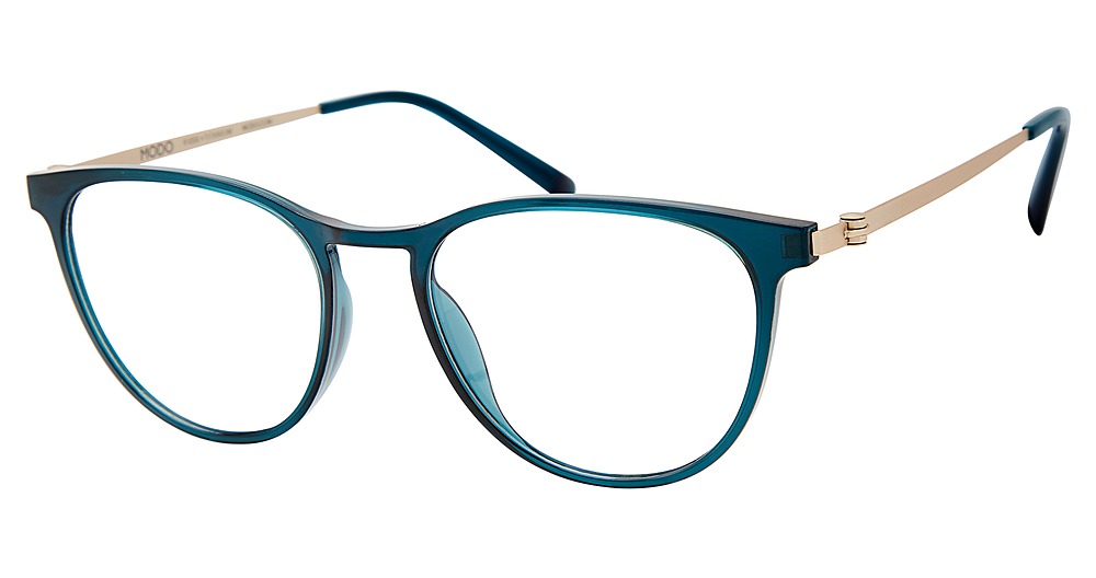 Modo 7019 round eyeglasses in Aqua