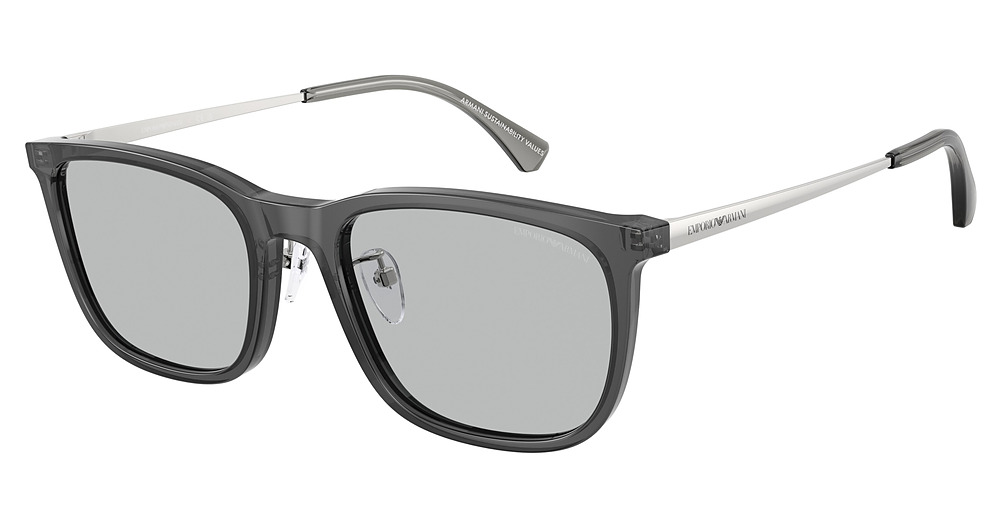 SHINY TRANSPARENT GREY / LIGHT GREY