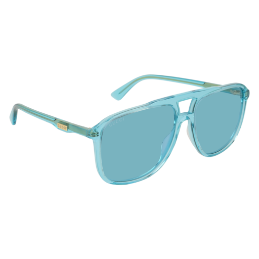 Gucci GG0262S rectangle sunglasses in Light Blue