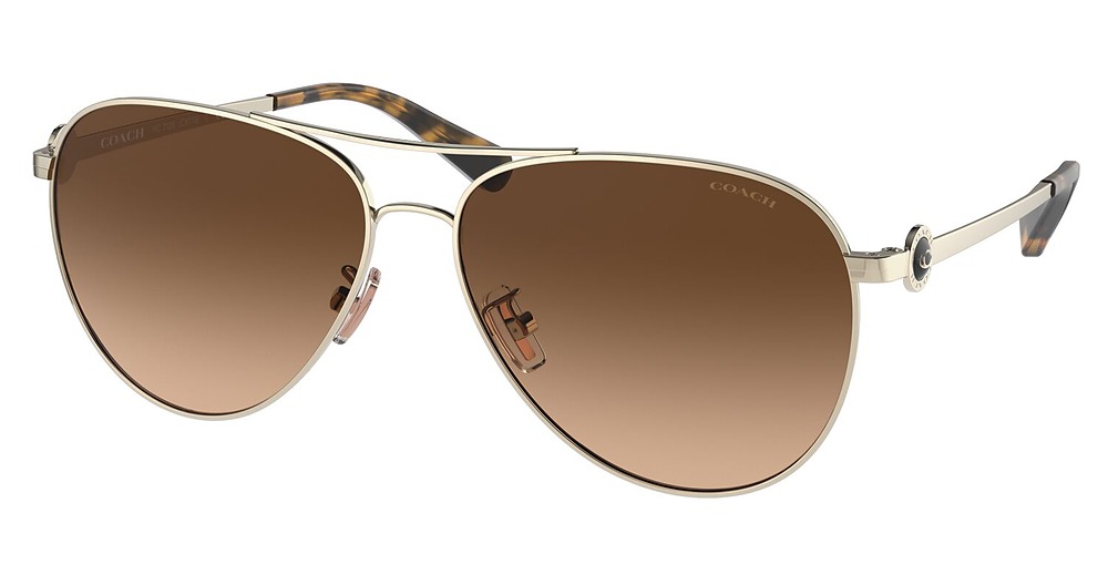 SHINY LIGHT GOLD / BROWN GRADIENT