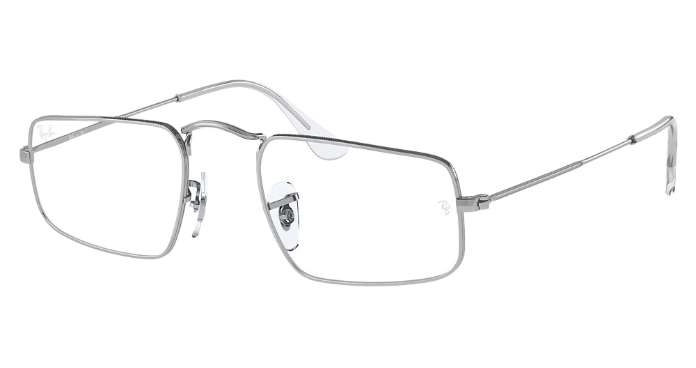 Ray-Ban RX3957V rectangle eyeglasses in Silver