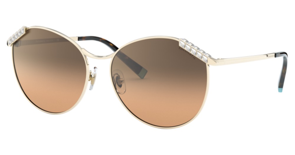 PALE GOLD / BROWN GRADIENT SILVER MIRROR