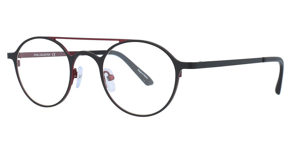 Matt Black & Burgundy
