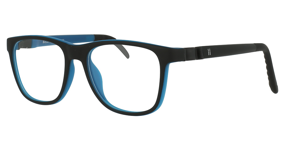 MATTE BLACK/MATTE BLUE