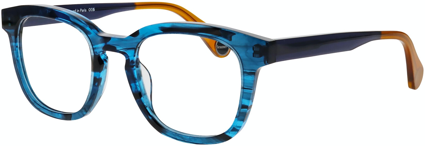 BLUE TRANSPARENT BLACK