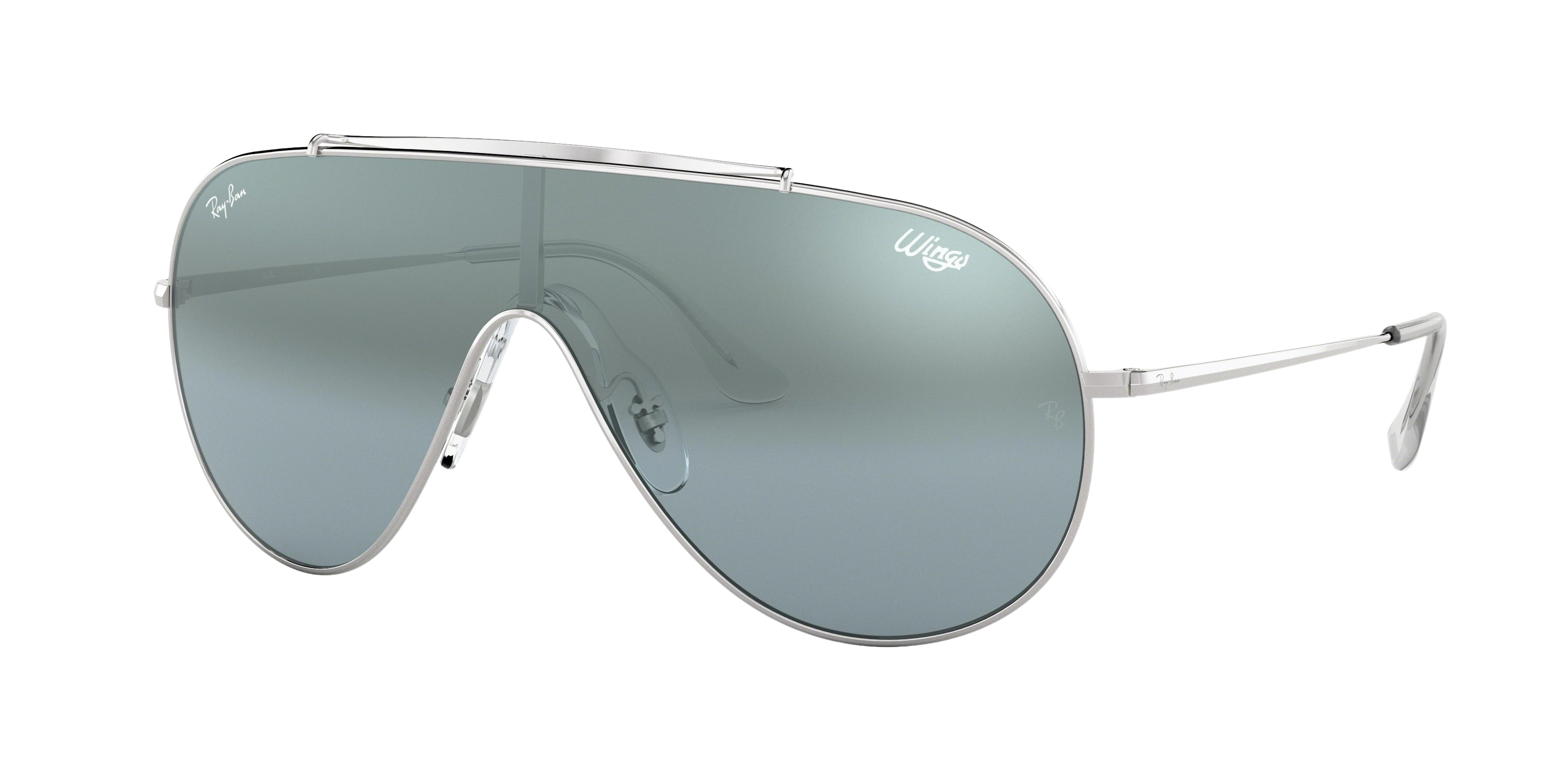 Ray-Ban RB3597 round sunglasses in Silver