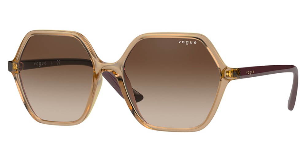 TRANSPARENT CARAMEL / BROWN GRADIENT