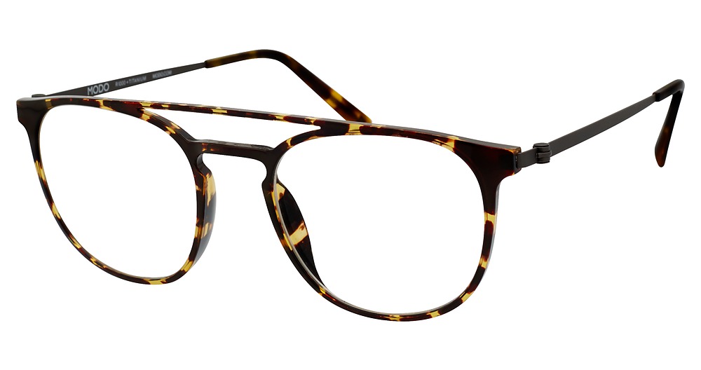 Modo 7007 round eyeglasses in Tortoise