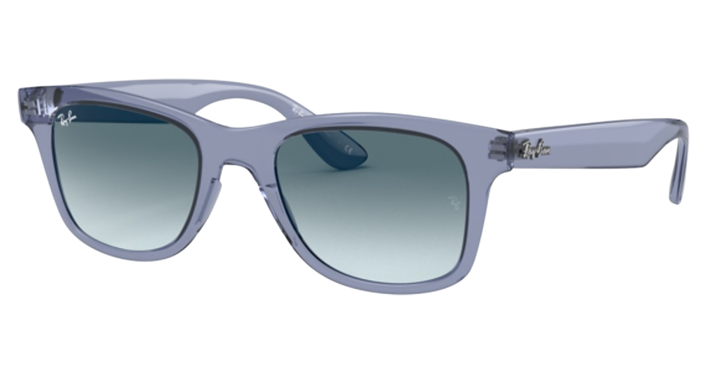 TRANSPARENT BLUE / BLUE GRADIENT GREY