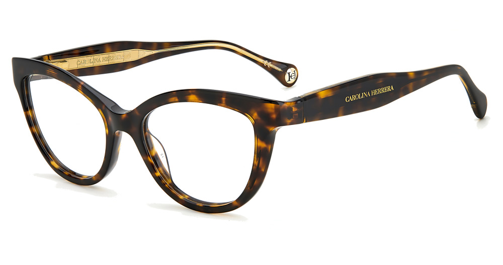 Carolina Herrera CH 0017 cateye eyeglasses in Havana