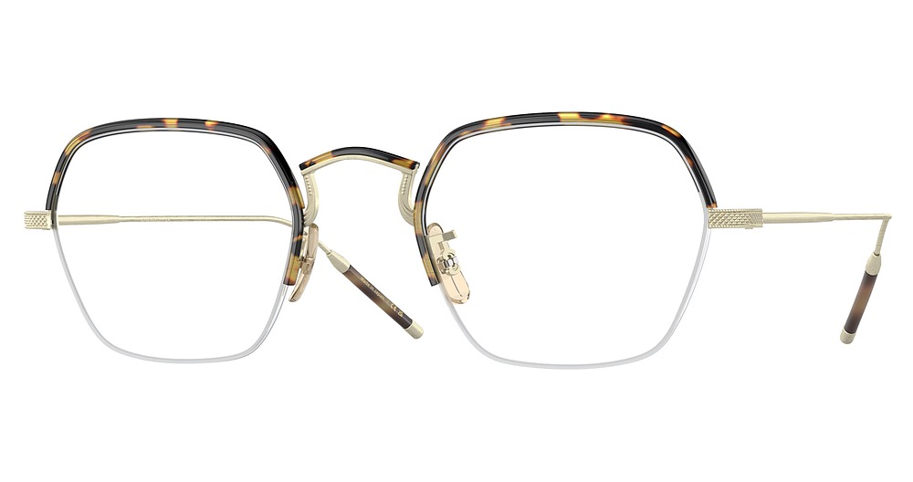 BRUSHED GOLD/TORTOISE / BLUE BLOCK