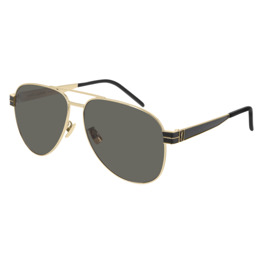 Saint Laurent SL M53 aviator sunglasses in Gold