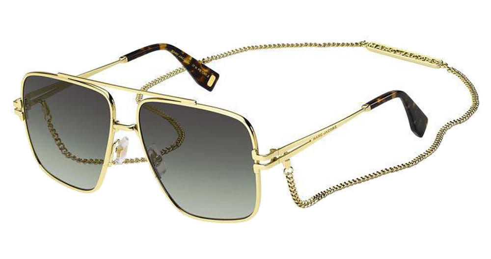 Marc Jacobs MJ 1091/N/S sunglasses in Gold Havn/Grey Green