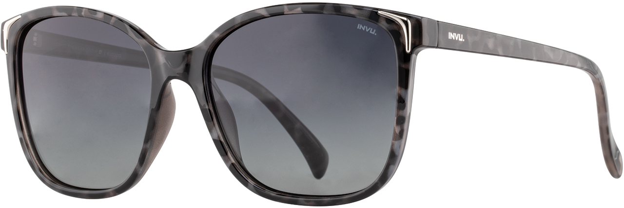 Black Demi / Silver / Gradient Grey
