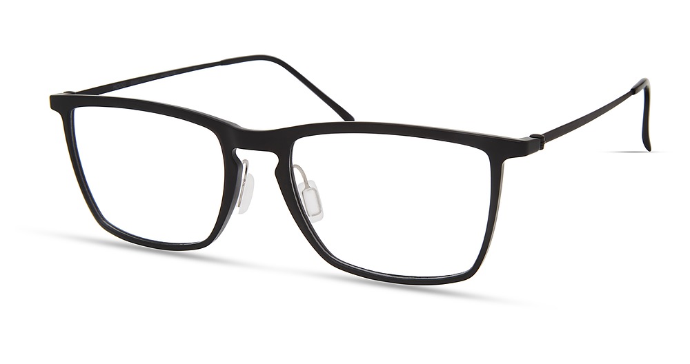 Modo 7054A round eyeglasses in Black