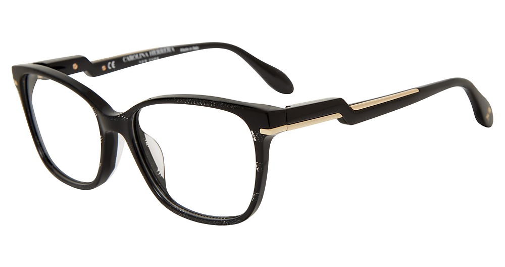 Carolina Herrera VHN592M cateye eyeglasses in Black 09 Nw